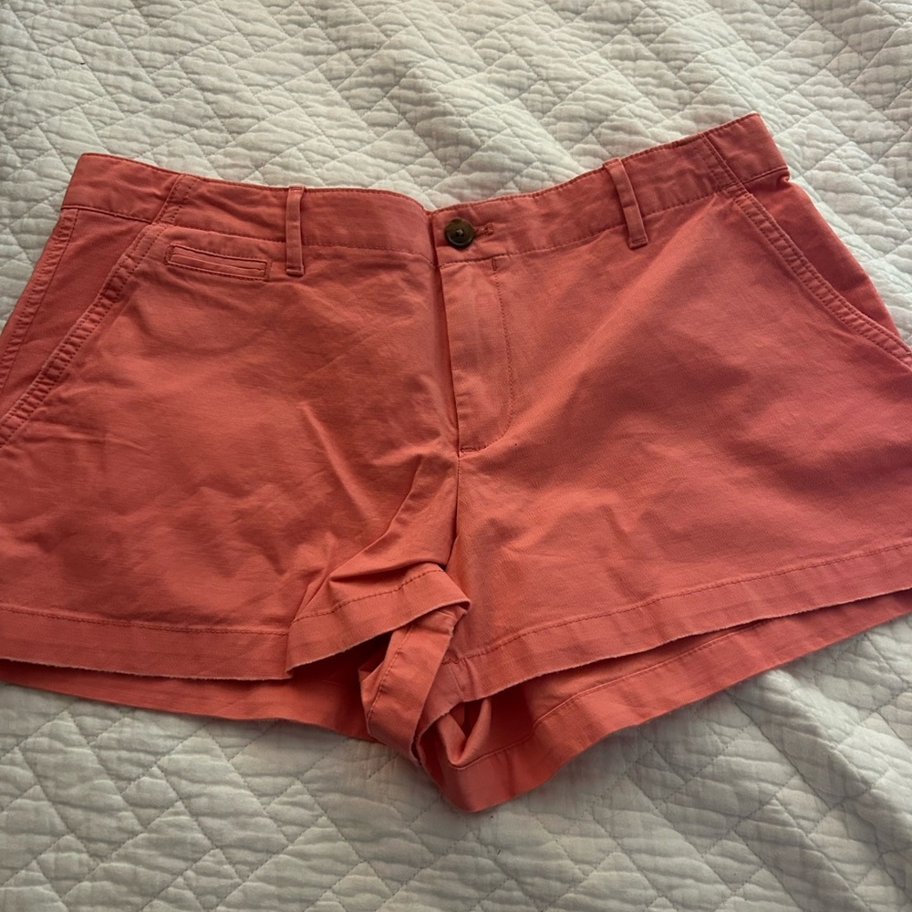 GAP Pink Tailored Bermuda Shorts Cotton Blend